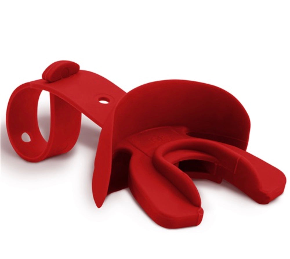 DOUBLE MOUTHGUARD WITH LIP PROTECTION
